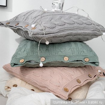 Подушки из старых свитеров. Или СТОП - ХЛАМ (фото 7)