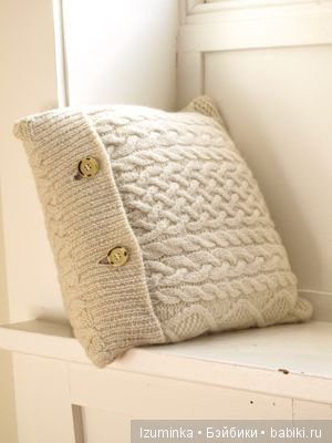 Подушки из старых свитеров. Или СТОП - ХЛАМ (фото 10)