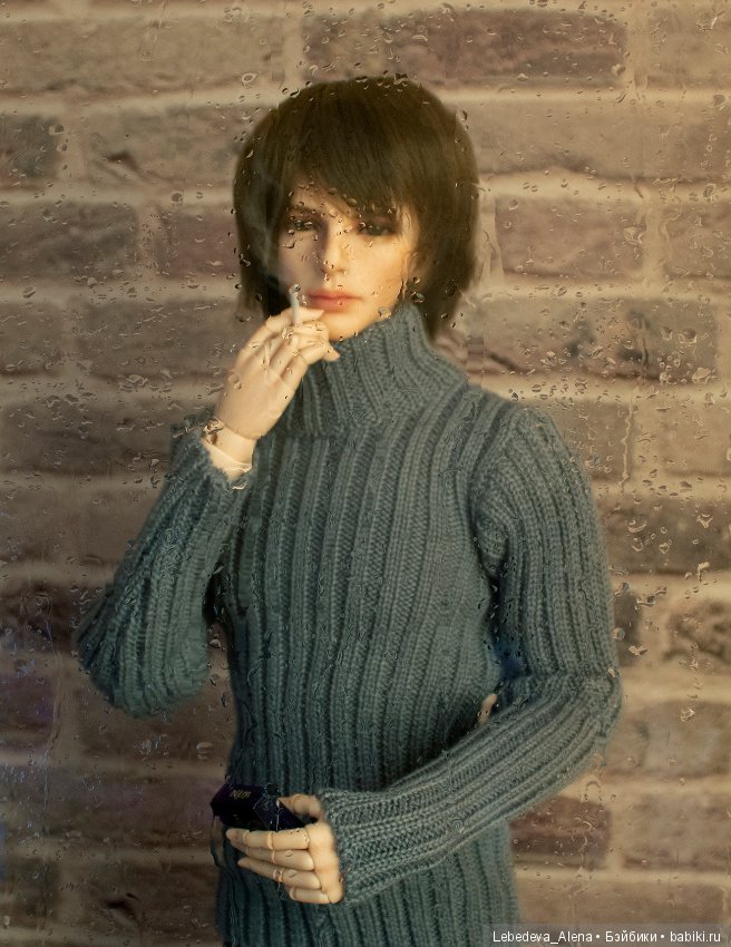 Когда на улице дождь - фото с сигаретой (фото 3)