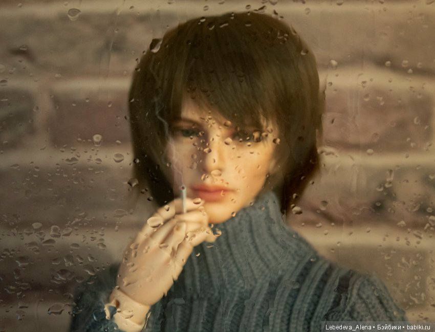 Когда на улице дождь - фото с сигаретой (фото 4)