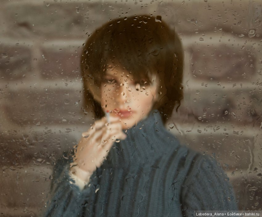 Когда на улице дождь - фото с сигаретой (фото 2)