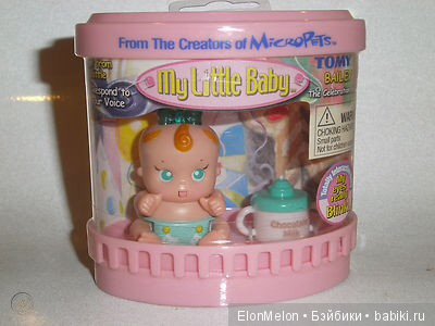 Интересный мини-пупсик 2003 года Tomy (фото 6)