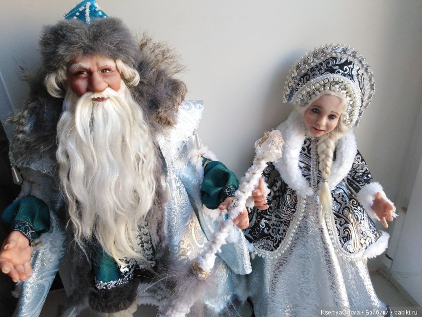 Морозко и Настенька — Лепка авторских кукол: полимерная глина (фото 4)