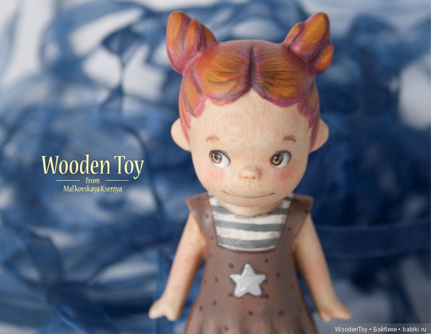 Деревянная шкода — Авторские игрушки из дерева: резьба (фото 6)