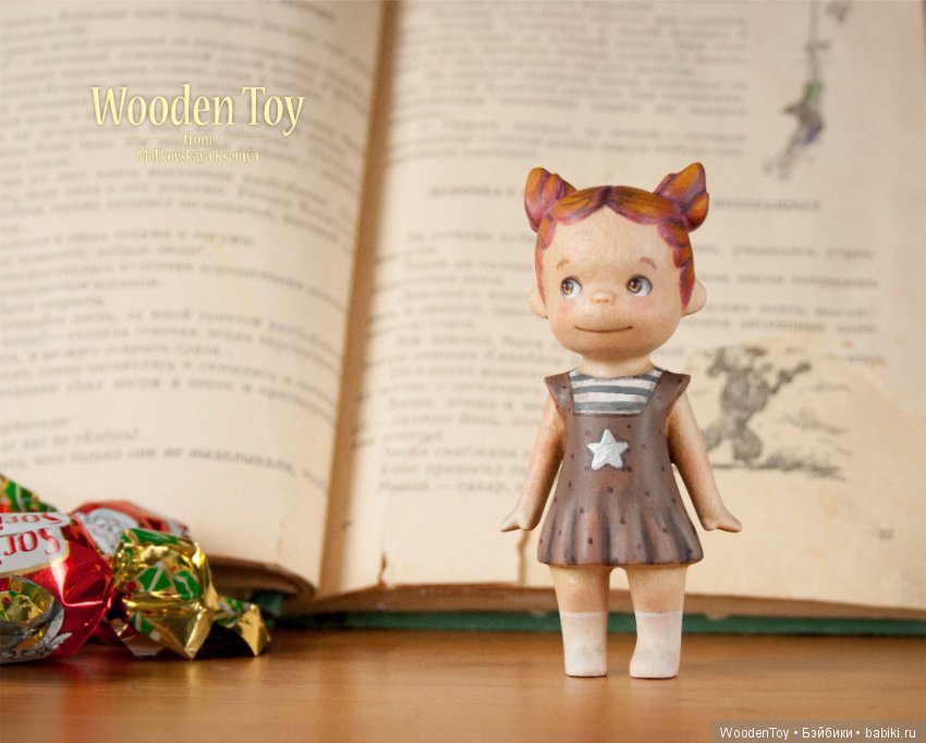 Деревянная шкода — Авторские игрушки из дерева: резьба (фото 2)