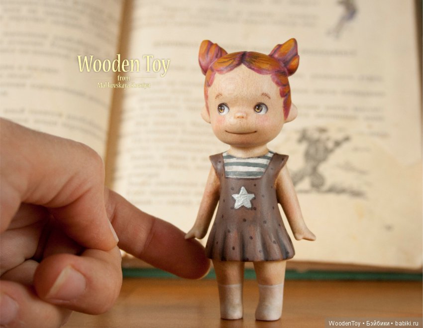 Деревянная шкода — Авторские игрушки из дерева: резьба (фото 4)