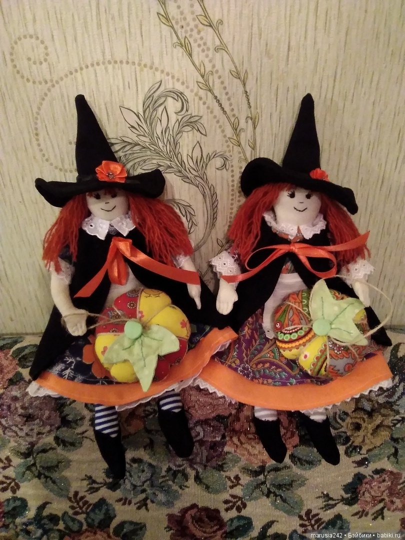 Скоро Хэллоуин — Авторские текстильные куклы: Вальдорфские