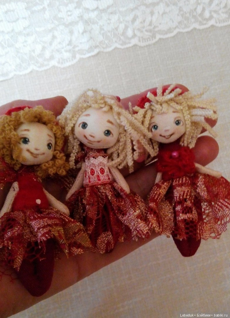 Куклы-брошки. Для любитилей оригинальных украшений. Автор - Людмила Лебедюк (фото 3)