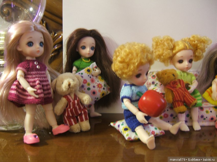 Куколки похожие на баболи. Уютная компания малышей и девушка-одуванчик (фото 4)