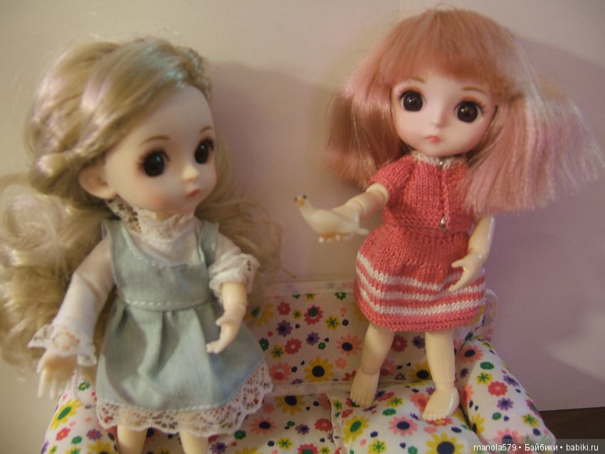 Куколки похожие на баболи. Уютная компания малышей и девушка-одуванчик (фото 5)