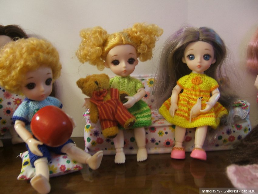 Куколки похожие на баболи. Уютная компания малышей и девушка-одуванчик (фото 7)
