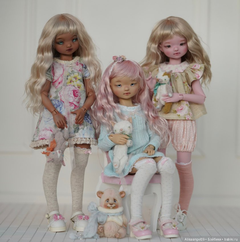 Шоколадная Чам,карамельная Чам и розовая Чам (фото 3)