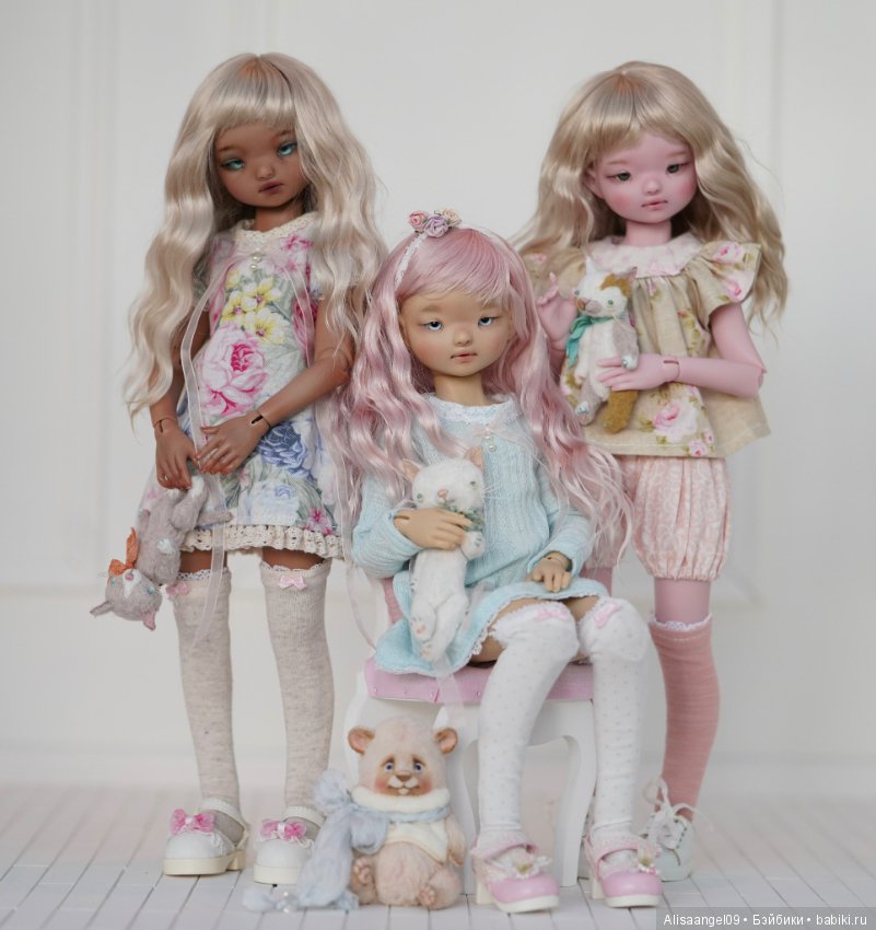 Шоколадная Чам,карамельная Чам и розовая Чам (фото 6)