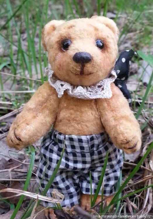 Мишка, малышка — Авторские мишки Тедди и друзья: фото (фото 6)