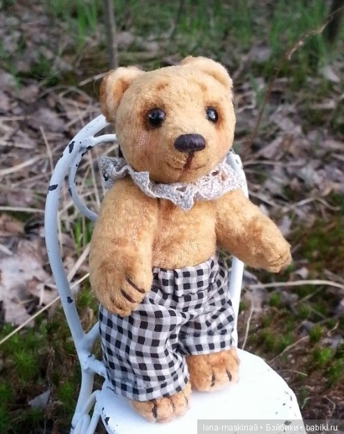 Мишка, малышка — Авторские мишки Тедди и друзья: фото (фото 7)