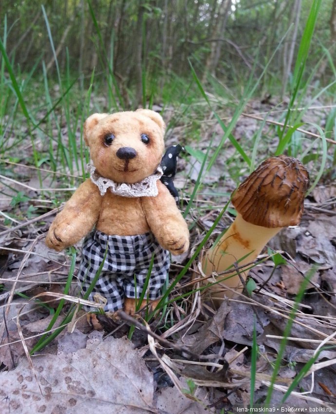 Мишка, малышка — Авторские мишки Тедди и друзья: фото (фото 4)