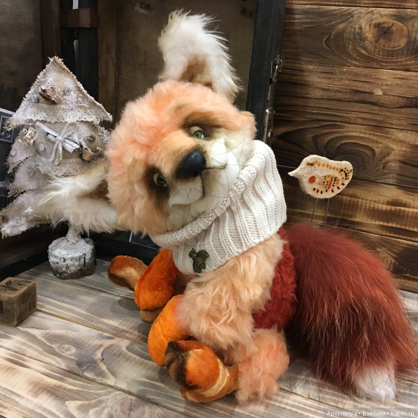 Киган - маленький огонь — Авторские мишки Тедди и друзья: фото (фото 4)