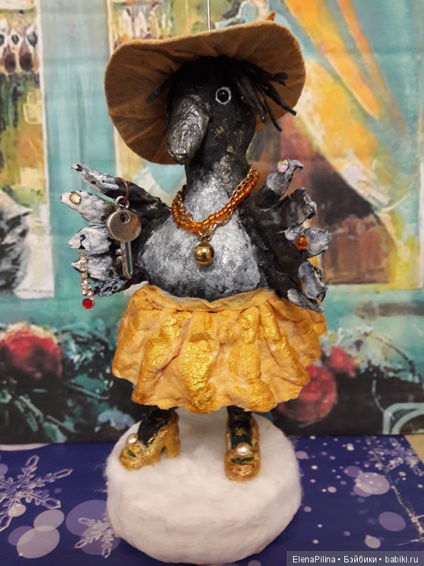 Ватная игрушка — Ватные игрушки на елку: ретро