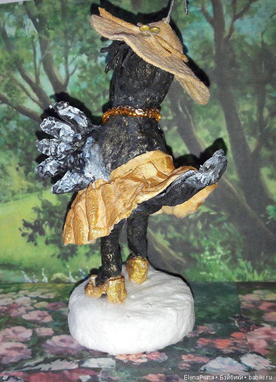 Ватная игрушка — Ватные игрушки на елку: ретро (фото 3)