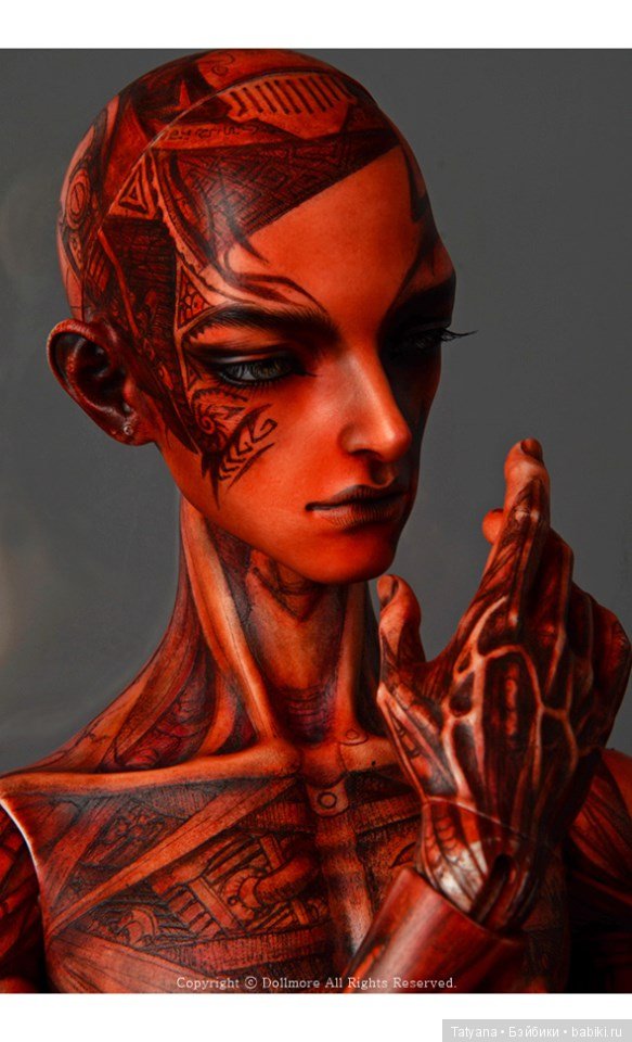 Dollmore - Tattoo Nayuta — Куклы Dollmore (Доллмор): корейские BJD (БЖД)