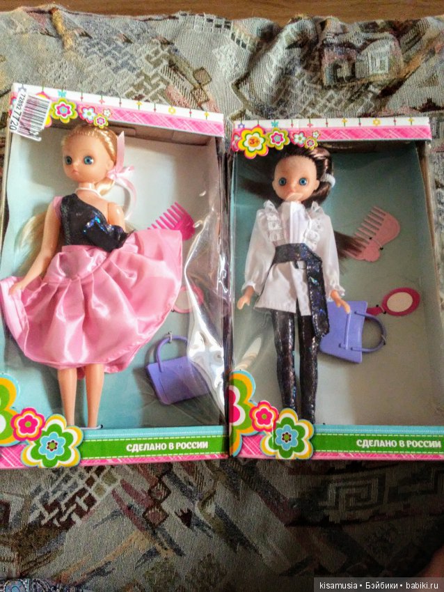 Две Барбары — Российские куклы Весна
