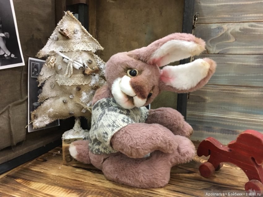 Lavander кролик-тедди — Авторские мишки Тедди и друзья: фото (фото 9)