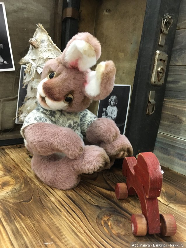 Lavander кролик-тедди — Авторские мишки Тедди и друзья: фото (фото 10)