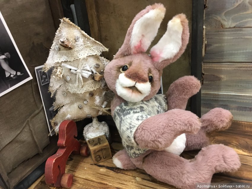 Lavander кролик-тедди — Авторские мишки Тедди и друзья: фото (фото 8)