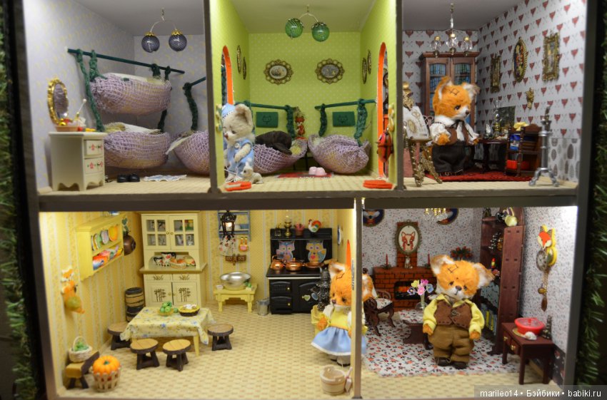 Домик по мотивам сказки Ян Экхольм. Тутта Карлсон первая и единственная, Людвиг Четырнадцатый и другие (фото 5)