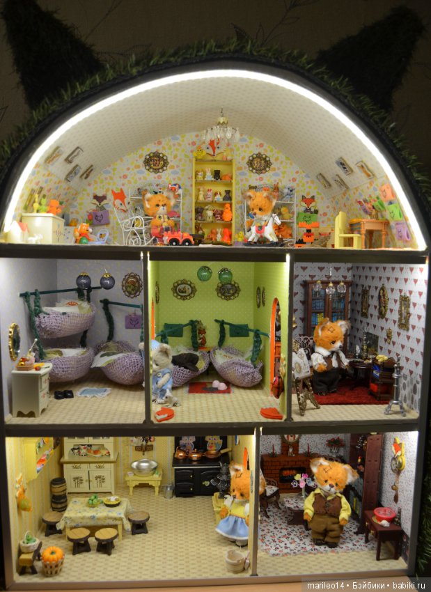 Домик по мотивам сказки Ян Экхольм. Тутта Карлсон первая и единственная, Людвиг Четырнадцатый и другие (фото 4)