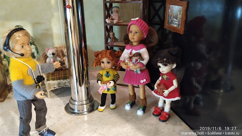 Карина со своими куклами — Куклы Kathe Kruse (Кате/Кэте Крузе): фото (фото 9)
