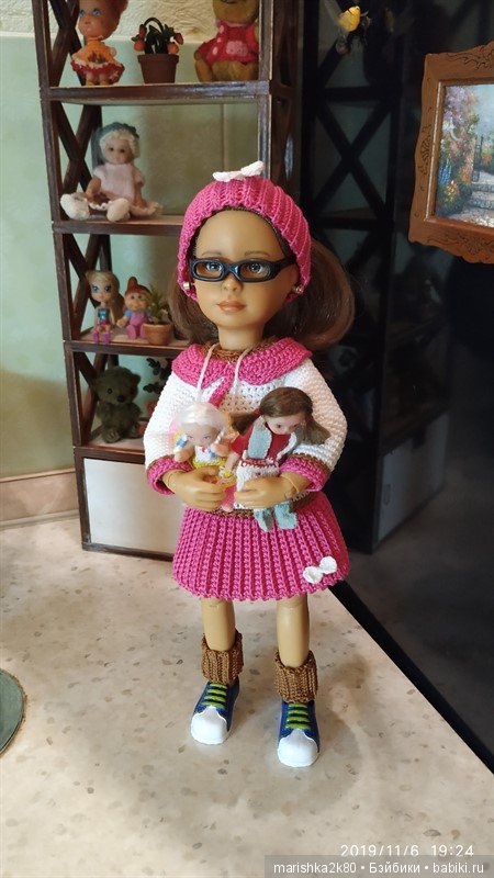 Карина со своими куклами — Куклы Kathe Kruse (Кате/Кэте Крузе): фото (фото 8)