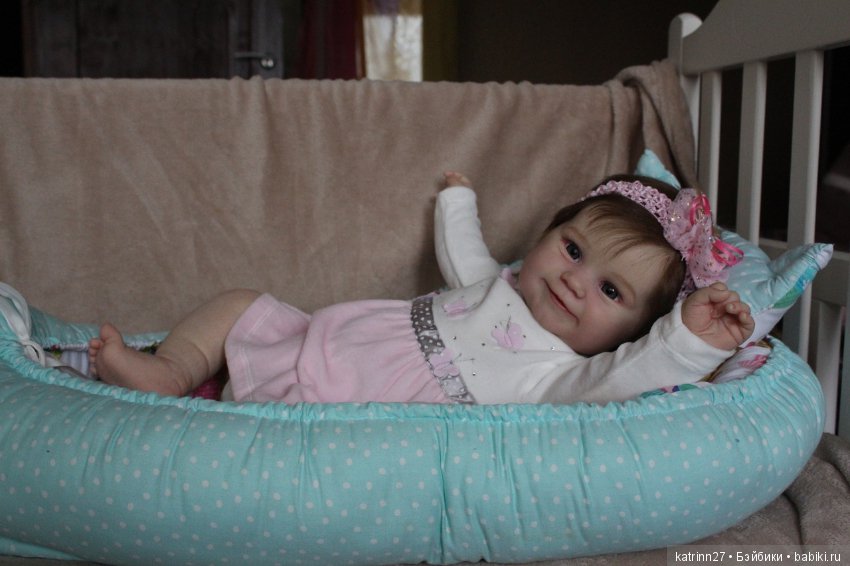Кукла реборн Агния, молд Maddie. Художник Ekaterina Abbyasova babies