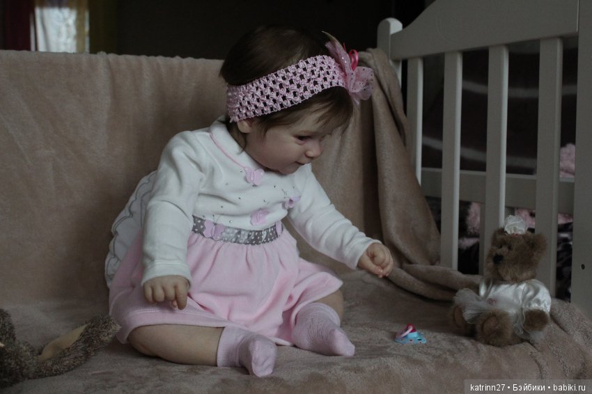 Кукла реборн Агния, молд Maddie. Художник Ekaterina Abbyasova babies