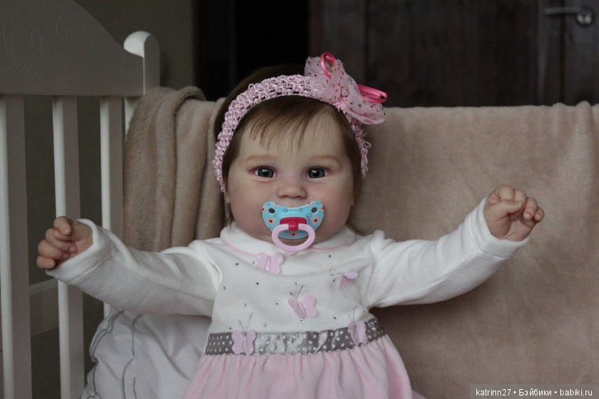 Кукла реборн Агния, молд Maddie. Художник Ekaterina Abbyasova babies