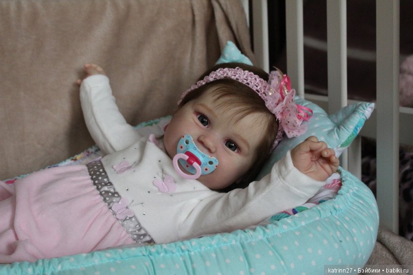 Кукла реборн Агния, молд Maddie. Художник Ekaterina Abbyasova babies