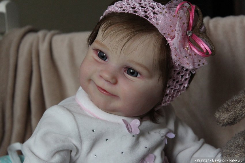 Кукла реборн Агния, молд Maddie. Художник Ekaterina Abbyasova babies