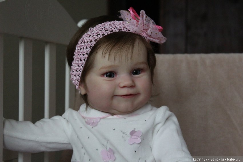 Кукла реборн Агния, молд Maddie. Художник Ekaterina Abbyasova babies