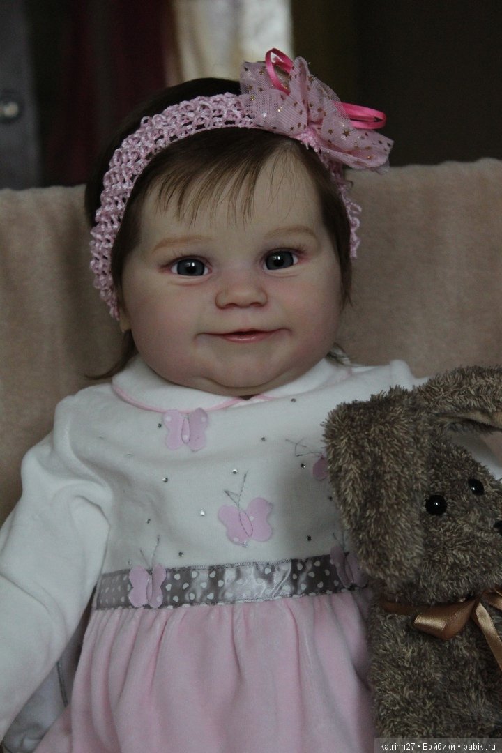 Кукла реборн Агния, молд Maddie. Художник Ekaterina Abbyasova babies
