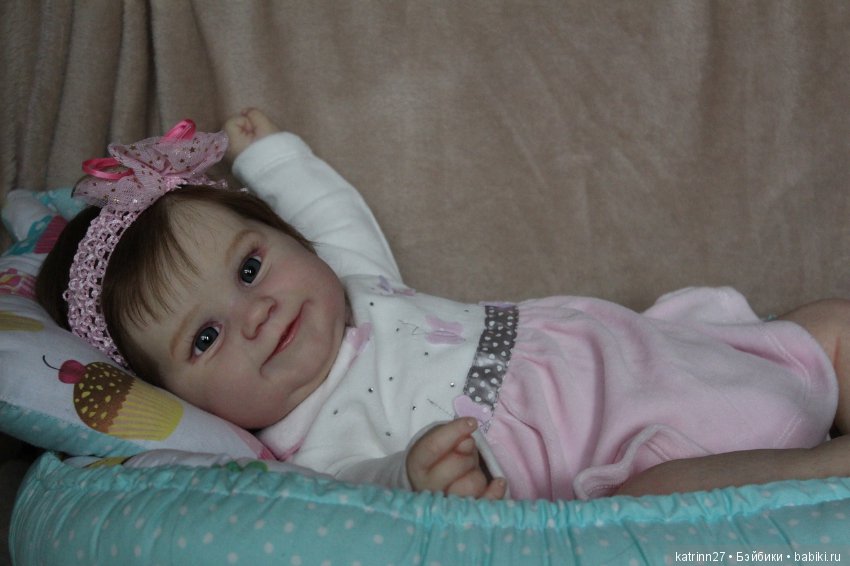 Кукла реборн Агния, молд Maddie. Художник Ekaterina Abbyasova babies