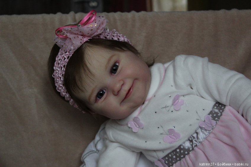 Кукла реборн Агния, молд Maddie. Художник Ekaterina Abbyasova babies