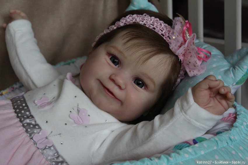 Кукла реборн Агния, молд Maddie. Художник Ekaterina Abbyasova babies