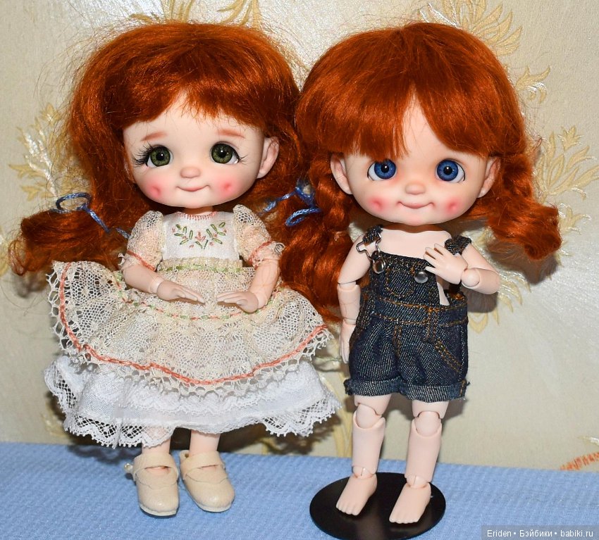 STOdolls рыжие близняшки — Домашние фото авторских кукол: личные коллекции