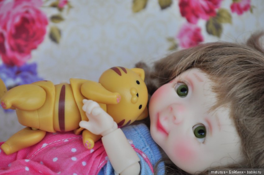 Евочка и Тигрррррр — Куклы Nikki Britt (Никки Бритт): авторские BJD (БЖД)