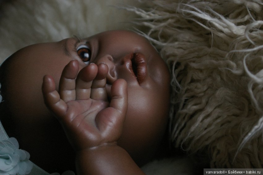 Ровеша в образе этника — Обучение реборнингу: роспись (фото 3)