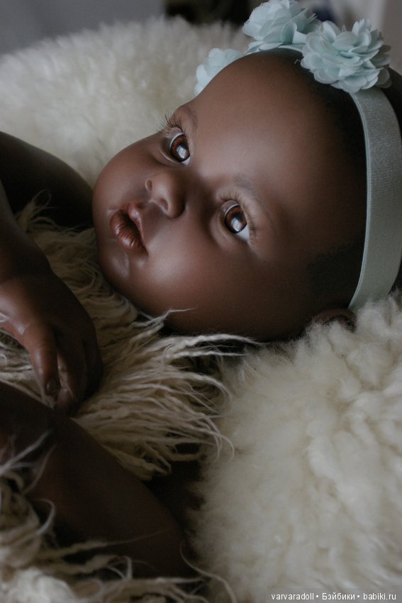 Ровеша в образе этника — Обучение реборнингу: роспись