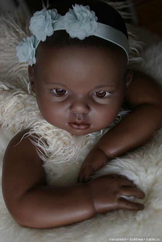 Ровеша в образе этника — Обучение реборнингу: роспись (фото 6)