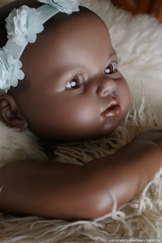 Ровеша в образе этника — Обучение реборнингу: роспись (фото 2)