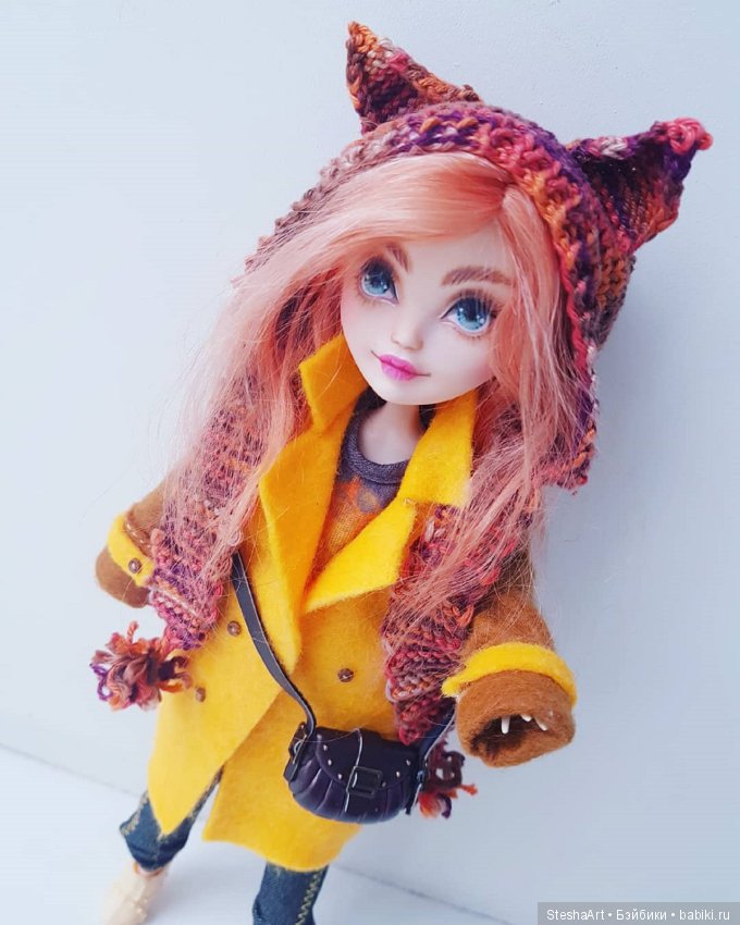 Городская лисичка. ООАК ЭАХ