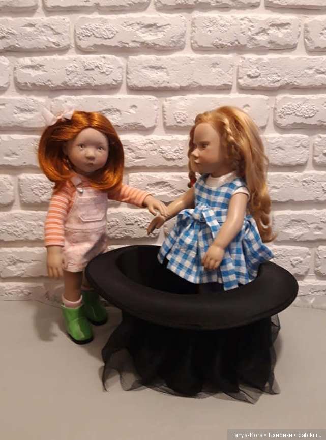 Фокус-покус: куклы из шляпы